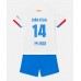 Barcelona Joao Felix #14 Barnkläder Borta matchtröja till baby 2023-24 Kortärmad (+ Korta byxor) Billigt
